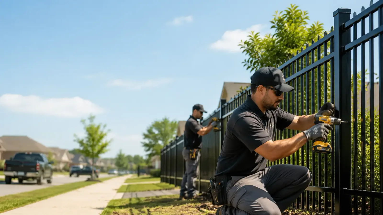 Metal Fence Installation in Alden, NY